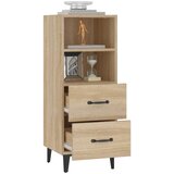  Komoda boja hrasta sonome 34,5x34x90 cm od konstruiranog drva | shoptok.hr