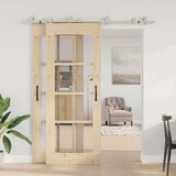 vidaXL Oprema za drsna vrata 200 cm nerjaveče jeklo srebrne barve | Shoptok.si