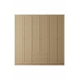 Hanah home Hanah Kućni ormar Baru 6 210, 206 x 210 x 52 cm, bež | Eponuda.ba