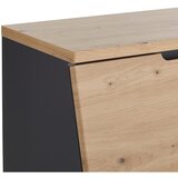 Voleo pisalnik leseni material barve grafita, hrast artisan | Shoptok.si