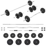  Set dvoručnih i jednoručnih utega 30 kg | shoptok.hr