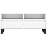 TV ormarić bijeli 100 x 34,5 x 44,5 cm od konstruiranog drva | Eponuda.ba