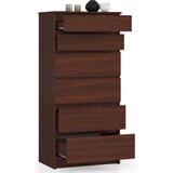AKORD Komoda, 6 Predalov, Wenge, (5000332125) | Shoptok.si