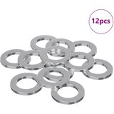  Podlošci 12 pcs Srebrno 10 x 10 x 1,2 mm Željezo | shoptok.hr