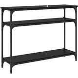  Konzolna stolica Crni hrast 100 x 29 x 75 cm Konstruirano drvo | shoptok.hr
