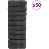 Premium ručnici za pranje SOLUND 50 kom antracit 30x30 cm 600 g/m² | shoptok.hr