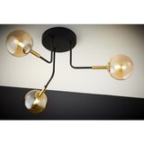 Jupiter 2037 - Luster na šipci BURANO 3xG9/10W/230V crna/zlatna/bež | Eponuda.com