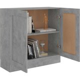 Ormarić za knjige siva boja betona 82 5 x 30 5 x 80 cm iverica | shoptok.hr