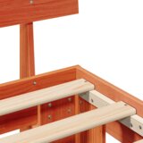  Konstrukcija postelje z vzglavjem Voskast rjav 150 x 200 cm, (5000125843) | Shoptok.si