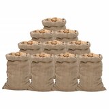 vidaXL Jutene vreće 10 kom 60 x 105 cm 100 % juta 340 g/m² | shoptok.hr