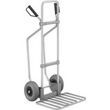 eurokraft pro aluminijast voziček za prevoz vreč, z drsnimi sanmi, nakladalna površina za pakete šxg 430 x 450 mm, aluminij, pu-kolesa Cene