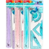Deli GEOMETRIJSKI SET 1/4 30CM FLEKSIBILNI TWIST EH23 | ePonuda.com