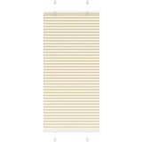 vidaXL Plisirana roleta krem 55x150 cm širina tkanine 54,4 cm | shoptok.hr