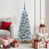 vidaXL Umjetno božićno drvce s stalakom Bijelo 53 x 53 x 120 cm | shoptok.hr