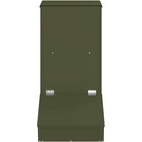 vidaXL Hranilica za svinje Maslinasto zelena 55 x 51 x 91.5 cm | shoptok.hr