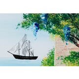  Slikana slika na platnu PEJZAŽ 1-dijelna YOBATLN005E1 | shoptok.hr