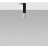  Stropna svetilka LOOPEZ črna/krom, (21348160) | Shoptok.si