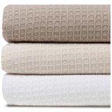 Ixia Bijeli prekrivač od recikliranog pamuka 260x280 cm Honeycomb – | shoptok.hr