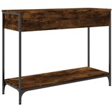  Konzolni stol boja hrasta 100 x 34 5 x 75 cm konstruirano drvo | shoptok.hr
