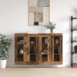  Ormarčići montirani na zid 2 pcs Staro drvo 69,5 x 34 x 90 cm | shoptok.hr
