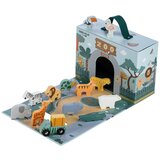 Free 2 Play Sklopivi zoo kofer sa autom i životinjskim prijateljima - Safari Cene