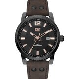 Caterpillar Zapestna ura CAT utility, črno-rožnata, rjava/zlata | Shoptok.si