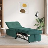  Krevet-sofa na razvlačenje Tamnozelena 194 x 50 x 82 cm tkanina | shoptok.hr