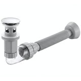Rea Sifon za umivalnik s click-clack ventilom Flow Chrome | Shoptok.si