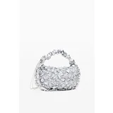 Desigual Women's handbag in silver color Flossy Eibar - Women's