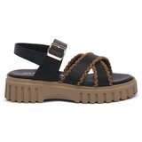 Janet&Janet Sandali & Odprti čevlji - Črna | Shoptok.si