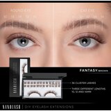 Nanolash DIY Eyelash Extensions set za kućno produljivanje trepavica Fantasy BROWN 36 kom | shoptok.hr