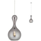  Redo 01-2259 - Luster na sajli LOB 1xE27/42W/230V, prečnik 22 cm, siva | Eponuda.com