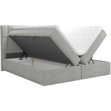 Boxxx POSTELJA Z VZMETNICO 160 cm x 200 cm , tekstil svetlo siva | Shoptok.si