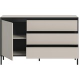 Livetastic Široka Komoda Tron, Kašmir, Črna | Shoptok.si