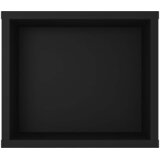Viseći TV ormarić crni 100 x 30 x 26,5 cm konstruirano drvo | Eponuda.com