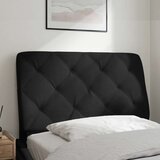  Jastuk za uzglavlje crni 90 cm baršunasti | shoptok.hr