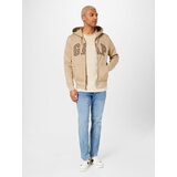 GAP Jopa na zadrgo svetlo bež / marine / rjava | Shoptok.si