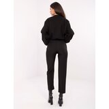 RUE PARIS Trousers-IT-SP-FL9069.00-black | Shoptok.si