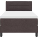  Krevet s opruga kutije Tamno smeđa 80 x 200 cm tkanina | shoptok.hr
