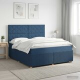  Boxspring krevet s madracem Plava 180 x 200 cm Tkanina | shoptok.hr