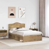 Konstrukcija postelje Oreh 120 x 200 cm Masivno borovo les, (5000102144) | Shoptok.si