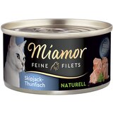 Miamor Varčno pakiranje: Feine Filets Naturelle 24 x 80 g - Črtasti tun Cene