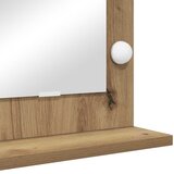  Ogledalo za Toalet Pravokutni Umjetnički hrast 60 x 55 x 18 cm | shoptok.hr