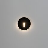 Kanlux 90806 - LED svetlo za stepenište MAGNIK LED/1,7W/230V CCT crno okruglo | Eponuda.com