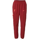 Nike Športne hlače 'Liverpool FC' oranžna / rdeča
