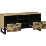 TV Kabinet 100x33.5x46 cm Čvrsto drvo manga | shoptok.hr