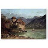  Slika - Gustave Courbet -Chillon Castle 90x60 Standard | shoptok.hr