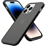 Cadorabo Ohišje, združljiv z Apple v Frosted Black - Hibrid zaščitni pokrov s TPU Silikonom v notranjosti in Matt Plastic Back, (20617637) Cene