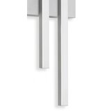 Telefunken LED spoljašnja zidna svetiljka 2xLED/4W/230V IP44 srebrna | Eponuda.com