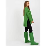 Fashion Hunters Green oversize sweater with the addition of OH BELLA wool Cene